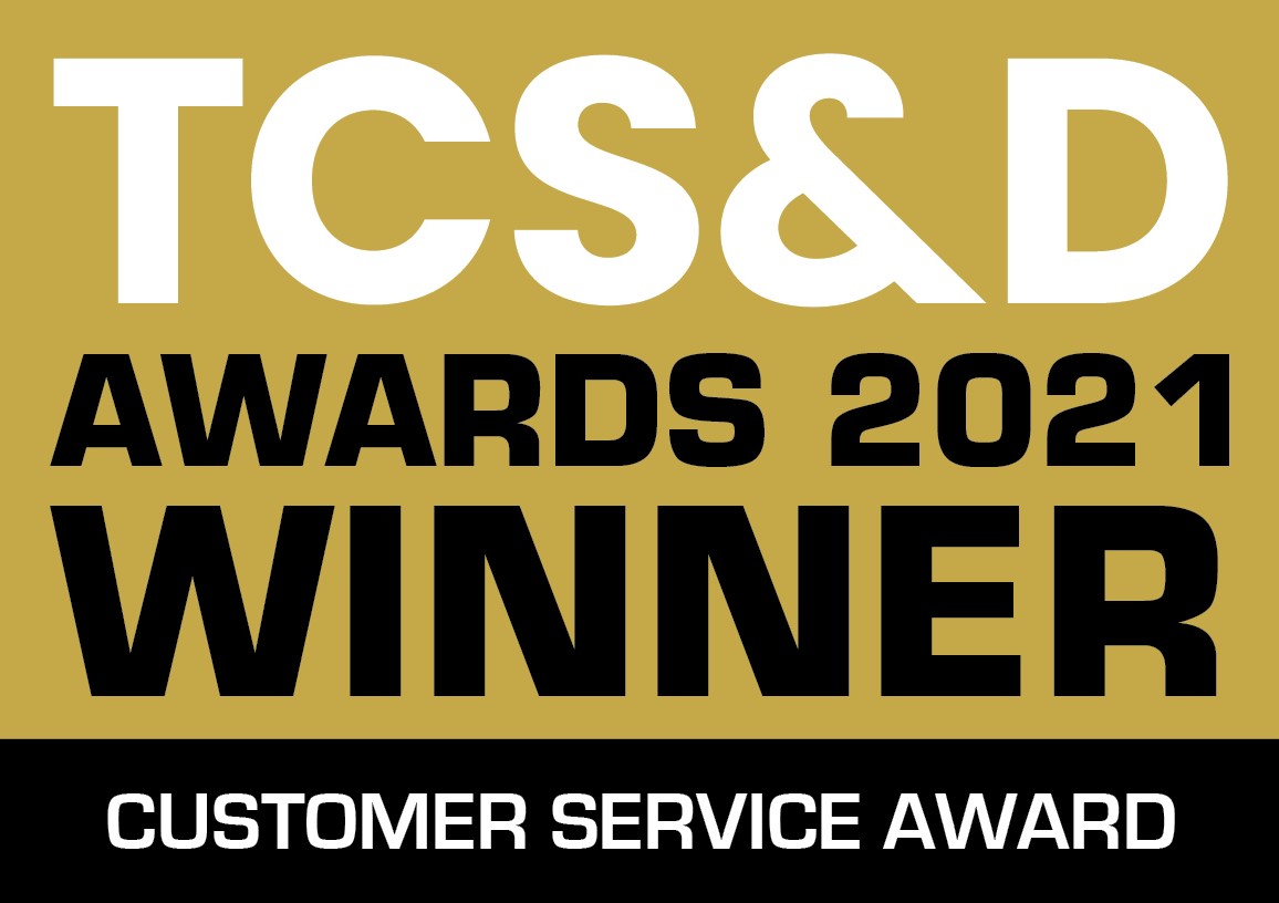 TCS&D Awards 2021 Winner Customer Service Award